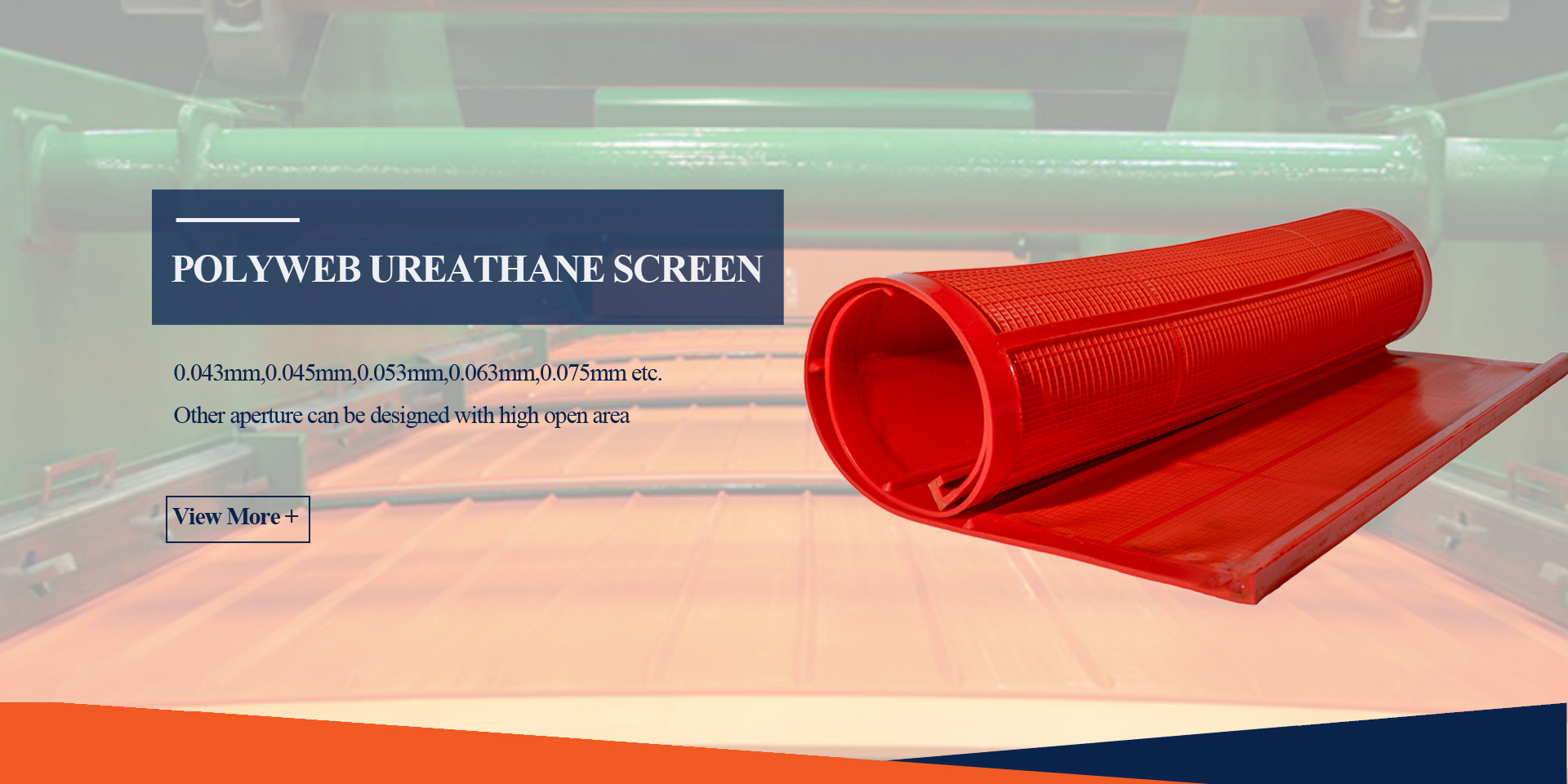 Polyweb Urethane Screen Panel