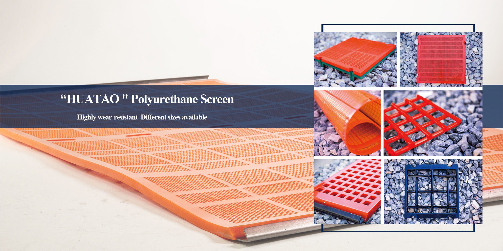 Polyurethane Dewatering Screen