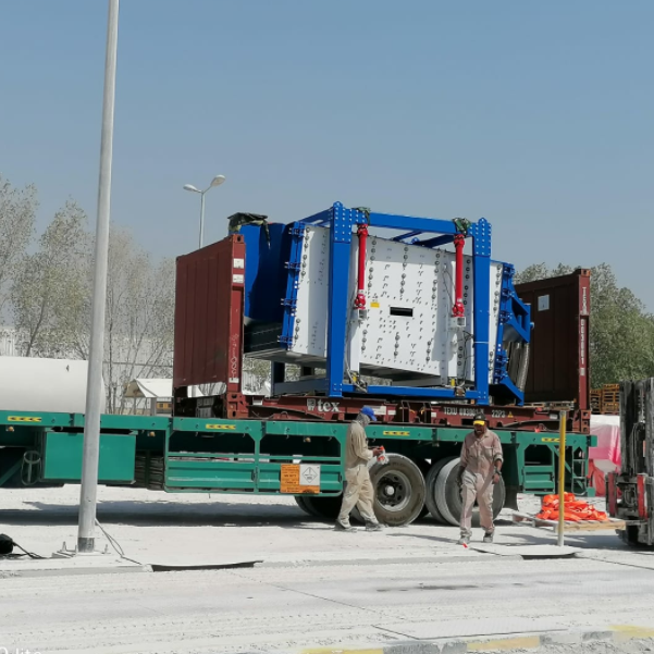 HUATAO Efficient separation: Gyratory Sifter Machine sent to calcium carbonate (GCC) factory in Oman